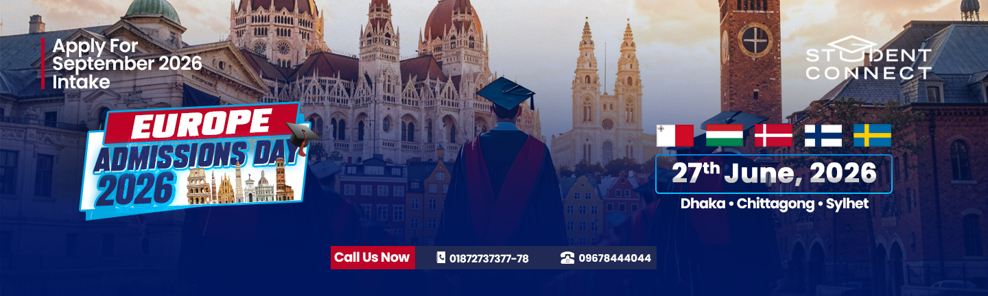 Europe Admissions Day 2026 – Study in Europe from Bangladesh
