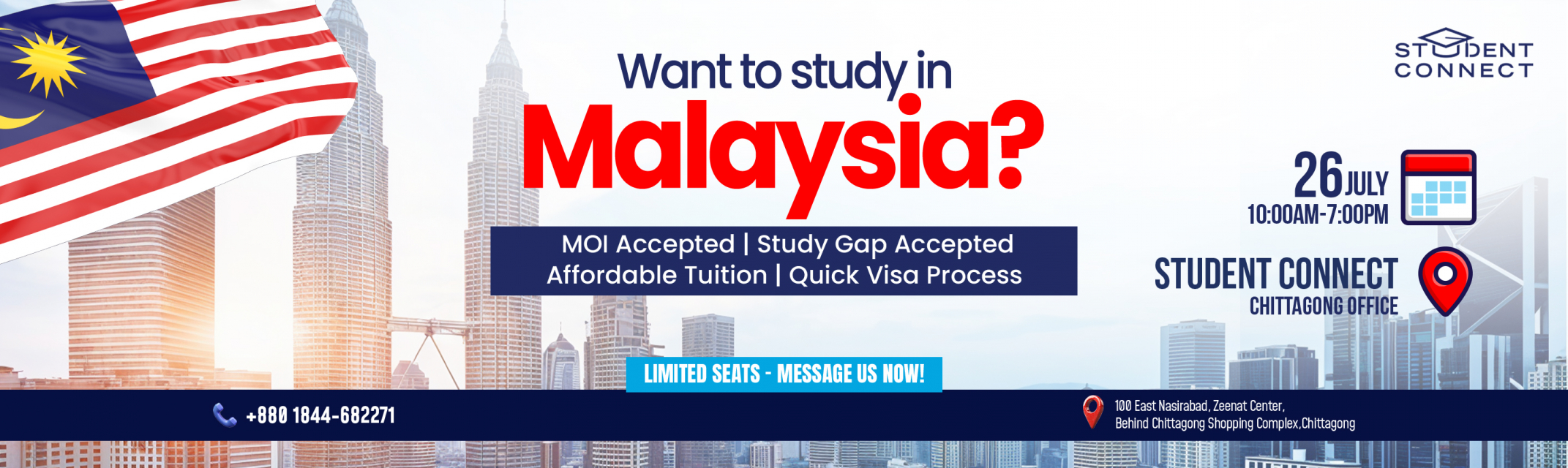Think Global, Choose Malaysia – Meet Us in Chattogram!