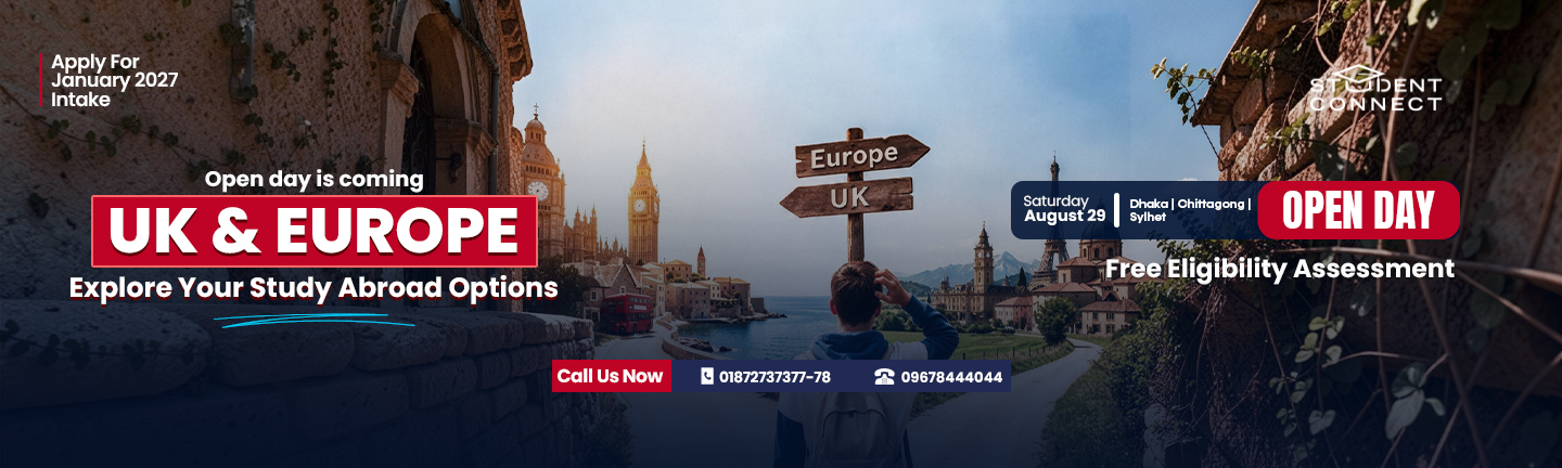 UK & Europe Open Day 2026 | Explore Your Next Study Destination 
